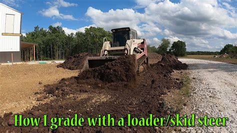 how much for grading with skid steer loaderl|skid steer ratings.